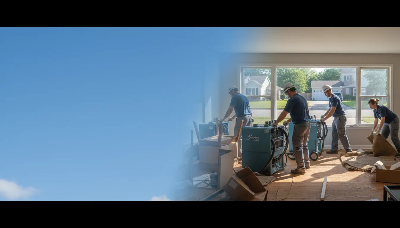 Flood Restoration in Harsens Island, MI near me